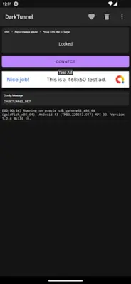 DarkTunnel - SSH DNSTT V2Ray android App screenshot 5